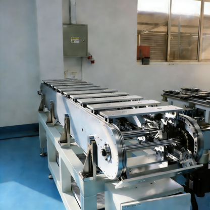 Deep groove grease storage linear guide, circular guide conveyor line, long-term working condition parts conveyor line